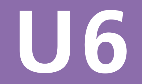 Linienymbol U6 der Berlienr U-Bahn